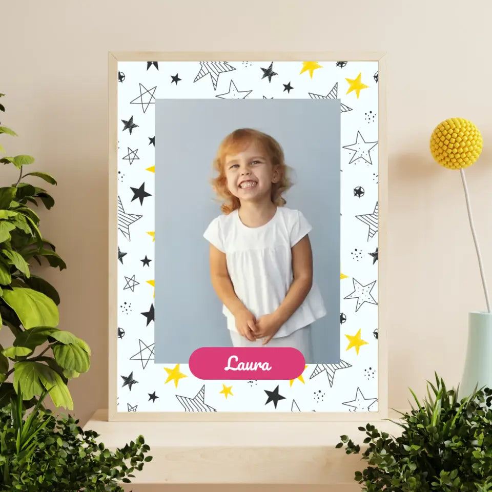 Zdjęcie córki - Druk na płótnie, spersonalizowany prezent dla rodziców i dziadków