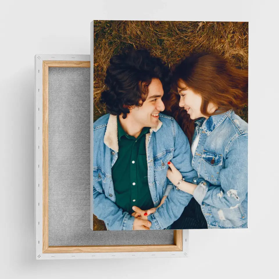 Zdjęcie na płótnie | Prezent dla dziewczyny, kobiety, pary, rodziny | Wydruk na płótnie