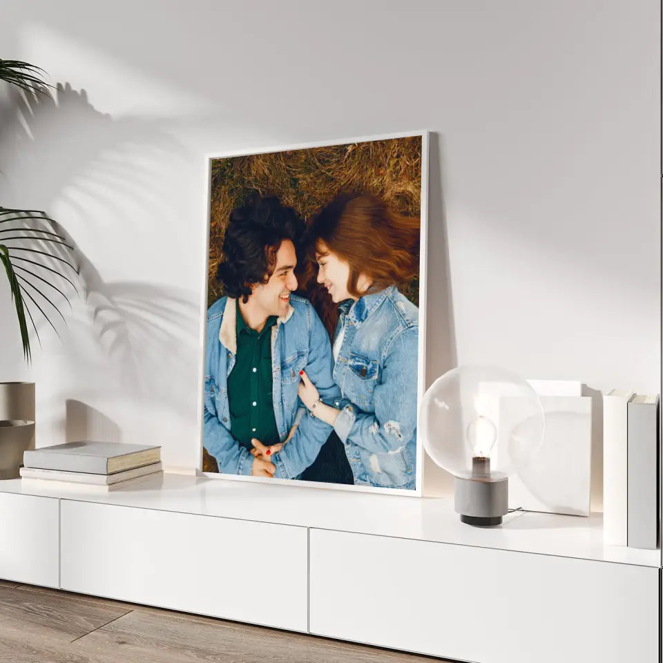 Zdjęcie na płótnie | Prezent dla dziewczyny, kobiety, pary, rodziny | Wydruk na płótnie