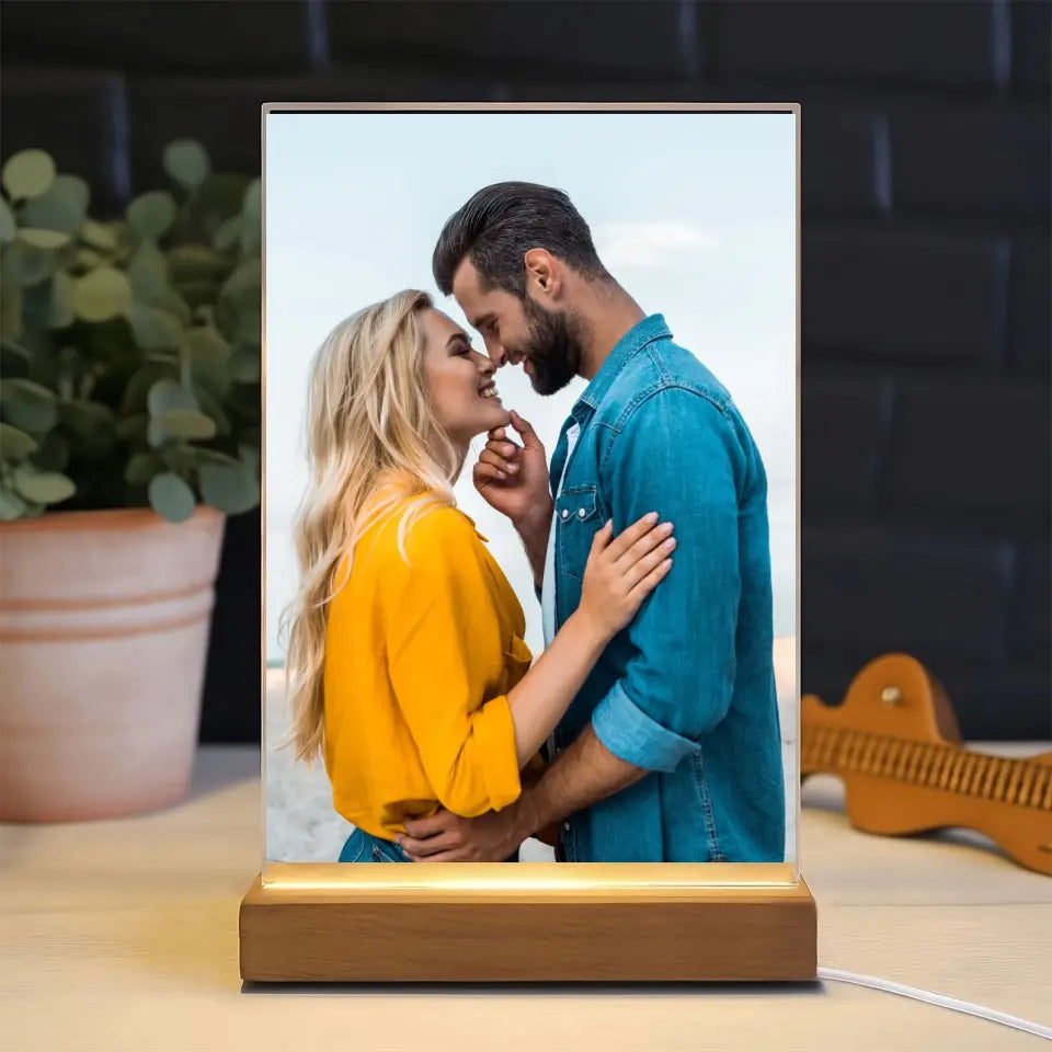 Zdjęcie pary - Druk na szkle, spersonalizowany prezent dla pary