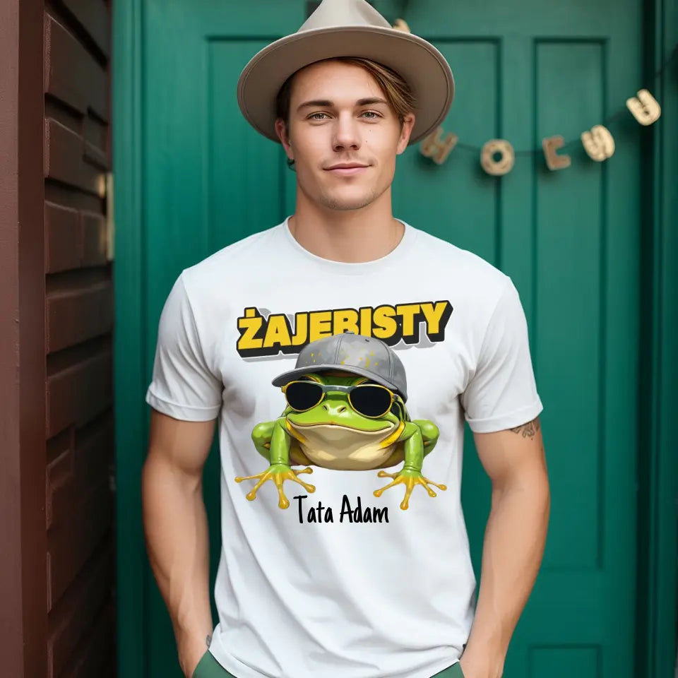 ŻAJEBISTY TATA - koszulka, wyjątkowy prezent dla taty