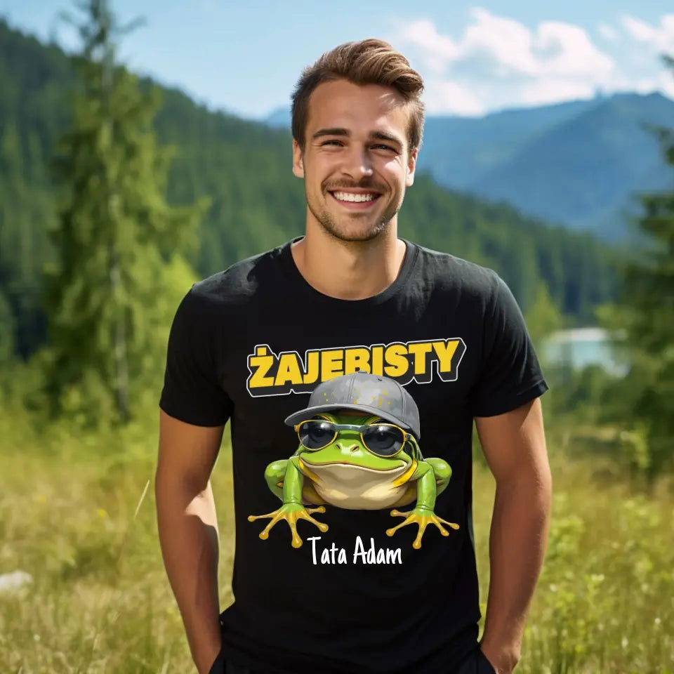 ŻAJEBISTY TATA - koszulka, wyjątkowy prezent dla taty