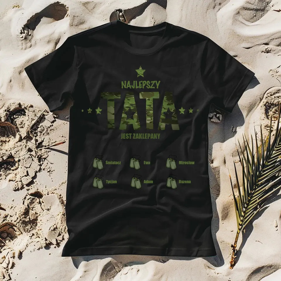 Tata wojskowy - koszulka, wyjątkowy prezent dla taty