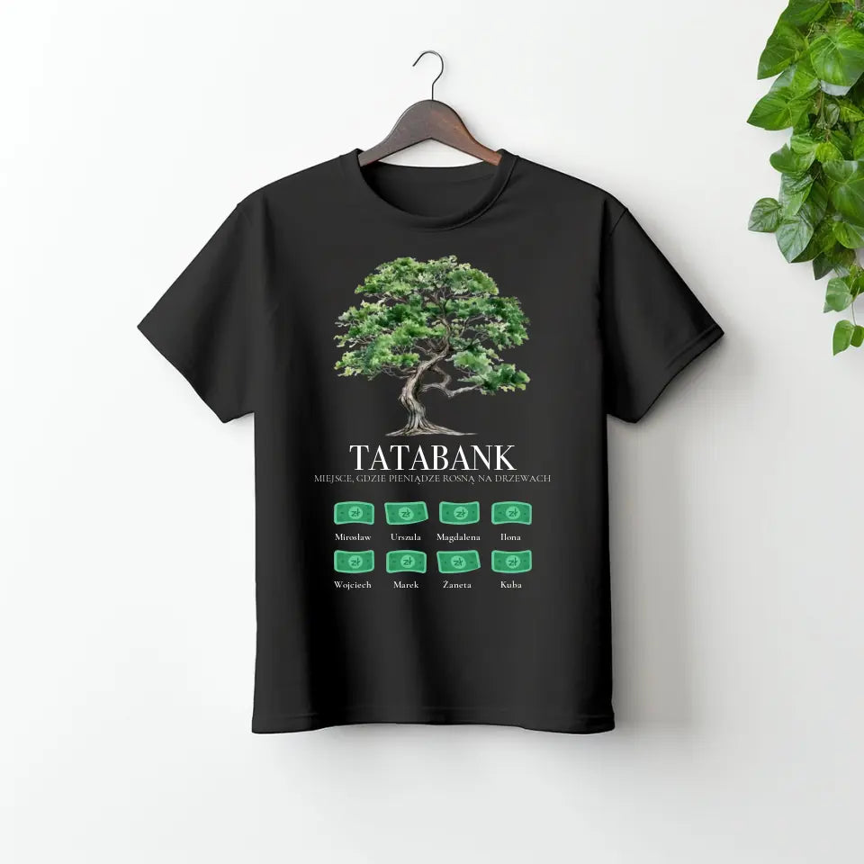 TataBank - koszulka, wyjątkowy prezent dla taty