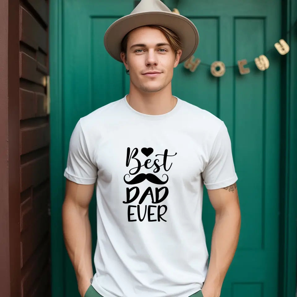 Best Dad Ever - koszulka, wyjątkowy prezent dla taty