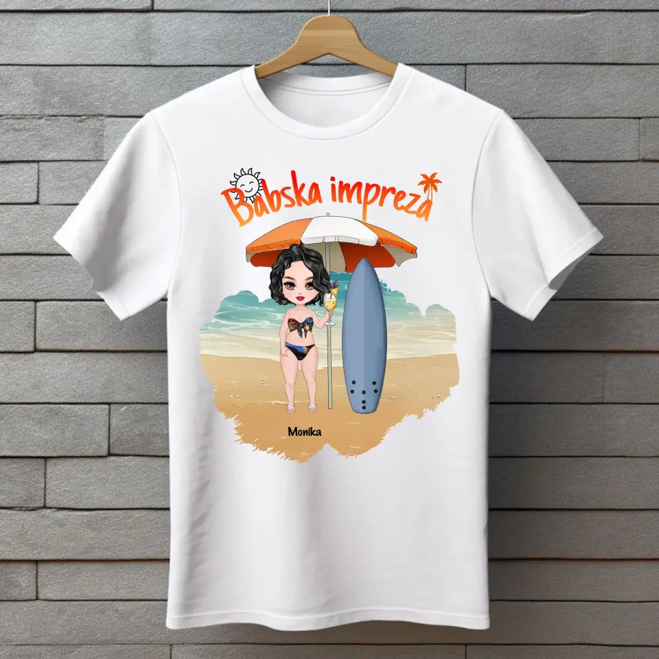 Babska impreza - koszulka, wyjątkowy prezent dla przyjaciółek