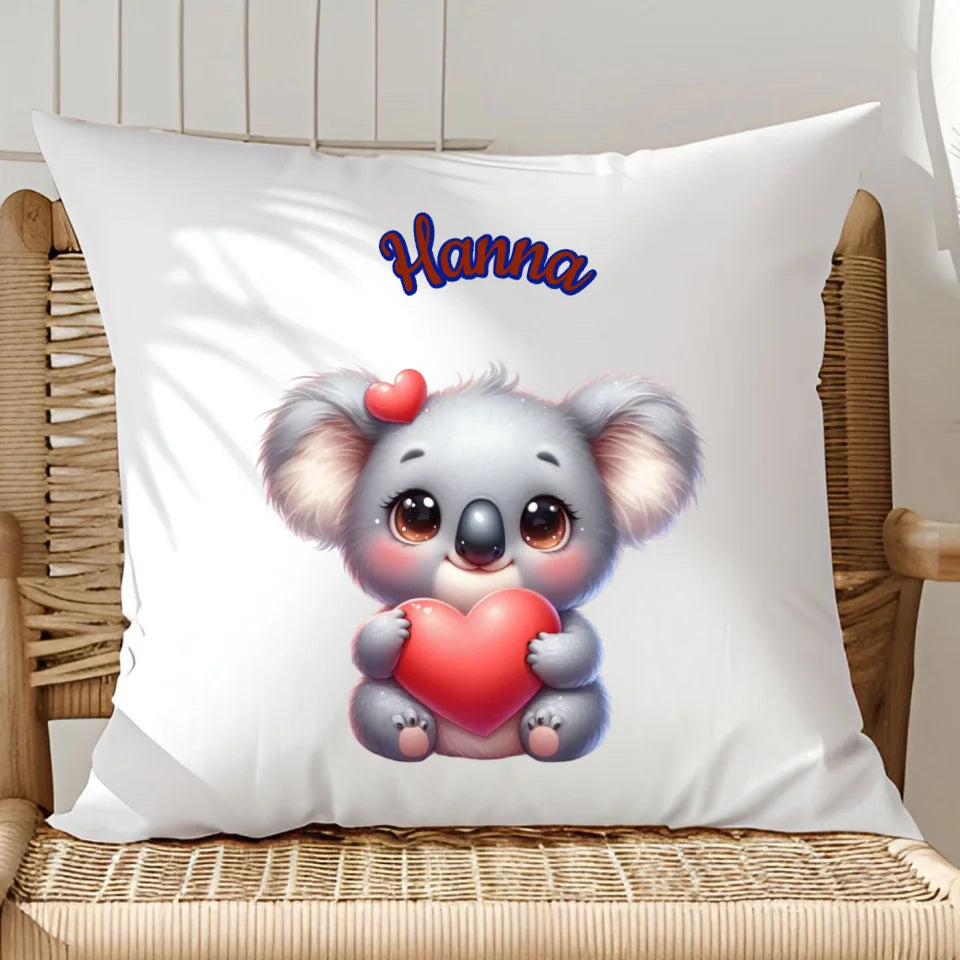 Koala - poduszka, spersonalizowany prezent na Mikołajki dla dzieci