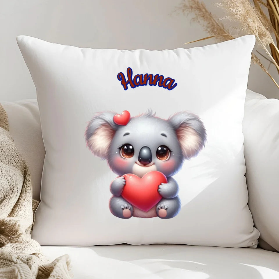 Koala - poduszka, spersonalizowany prezent na Mikołajki dla dzieci