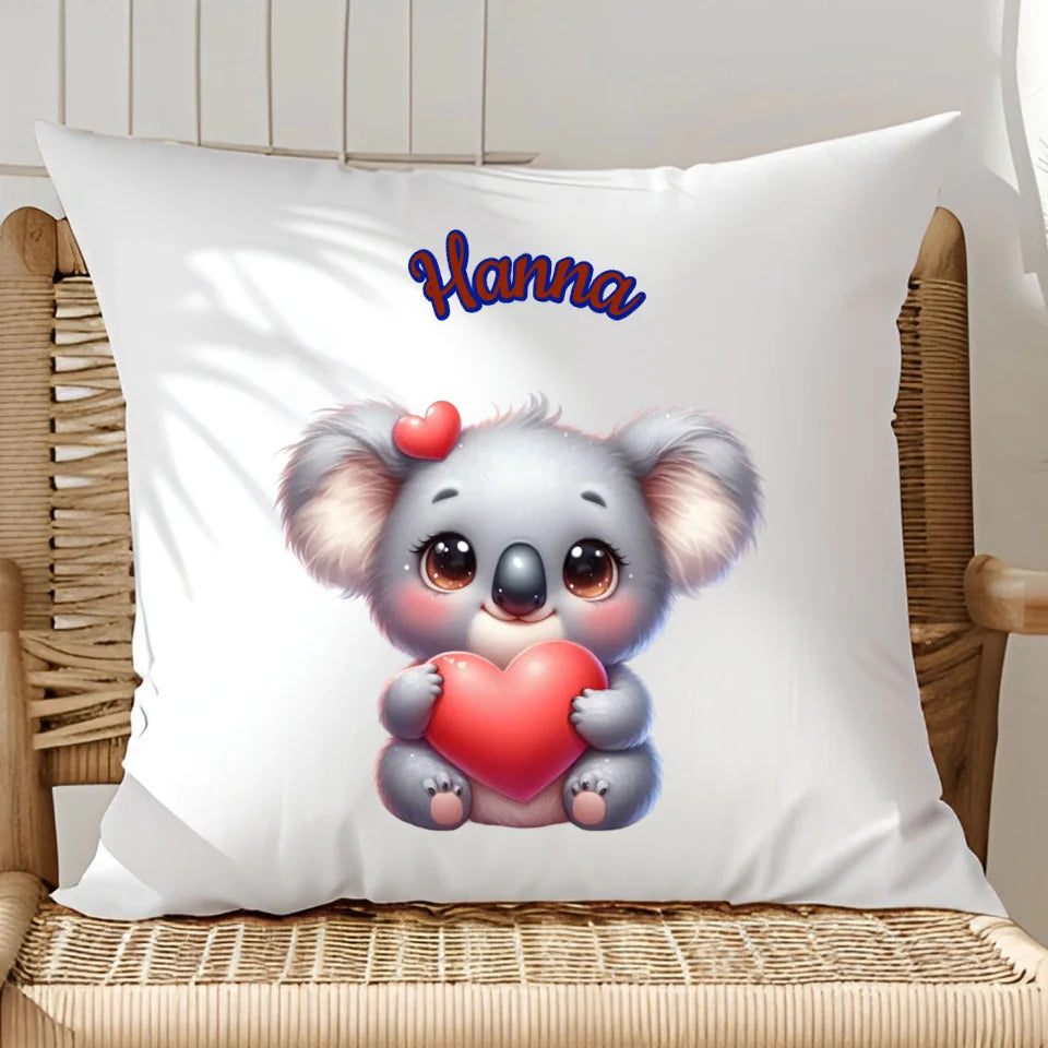 Koala - poduszka, spersonalizowany prezent na Mikołajki dla dzieci