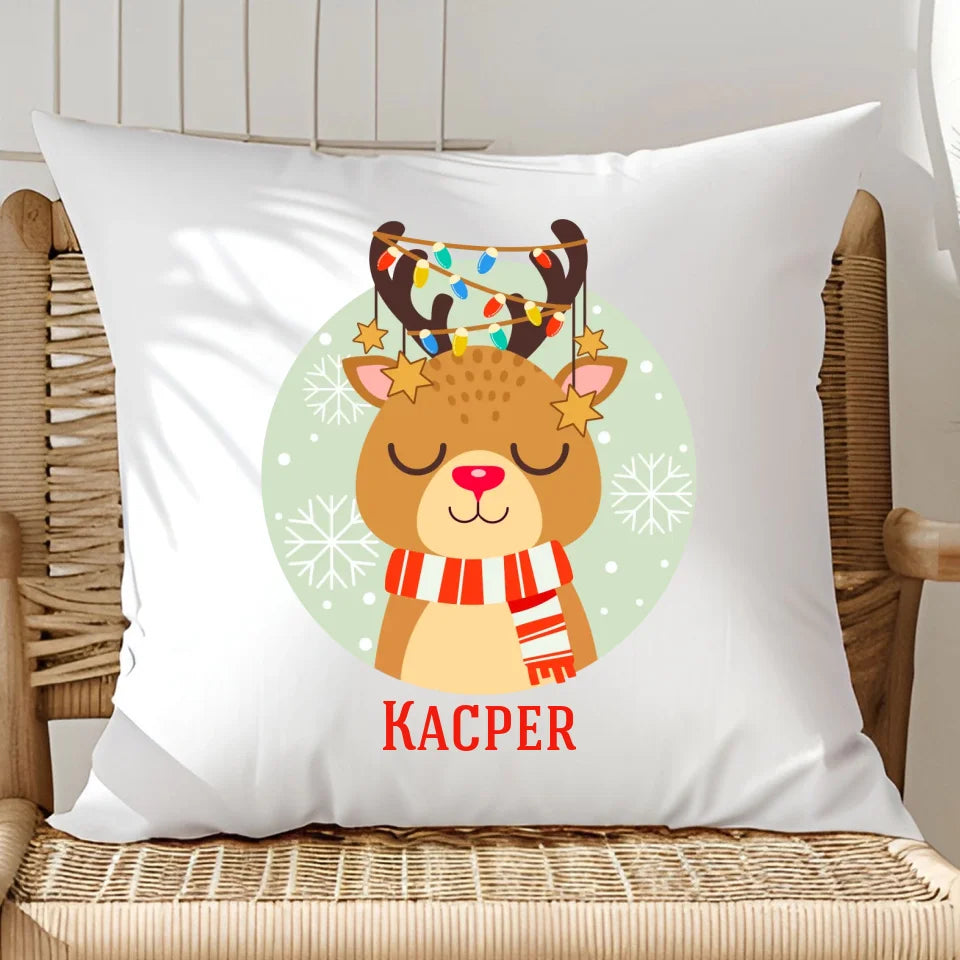 Śliczne zwierzęta - poduszka, spersonalizowany prezent na Mikołajki dla dzieci