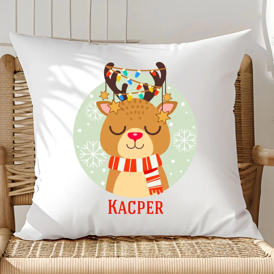 Śliczne zwierzęta - poduszka, spersonalizowany prezent na Mikołajki dla dzieci