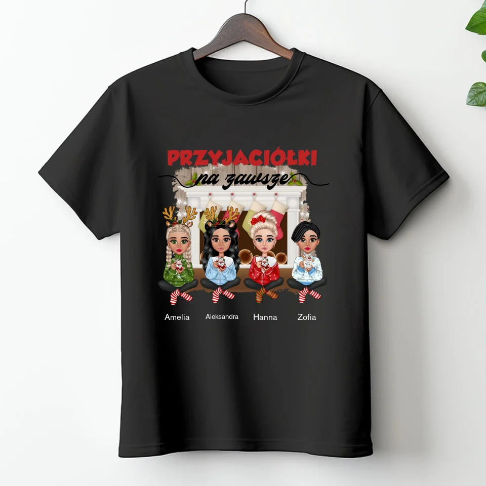 Przyjaciółki na zawsze - koszulka, wyjątkowy prezent na Boże Narodzenie dla przyjaciółek
przyjaciółek