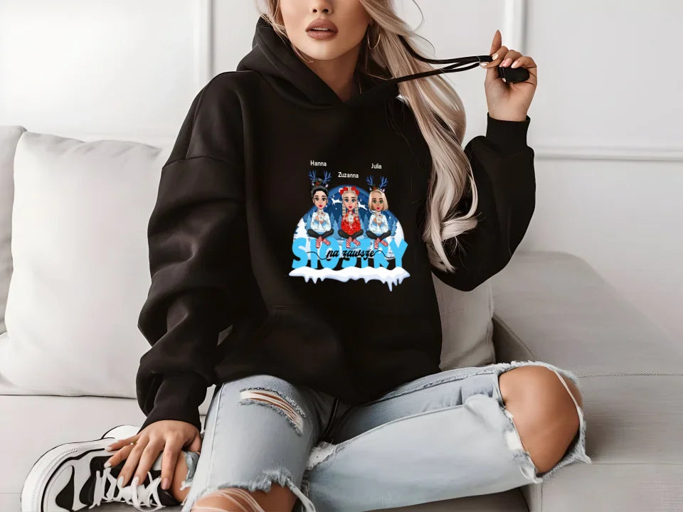 8.18500 Black Sweater Mockup, Gildan 18500 Mockup, Hoodie Sweater Mockup, Model Mockups 1.jfif
