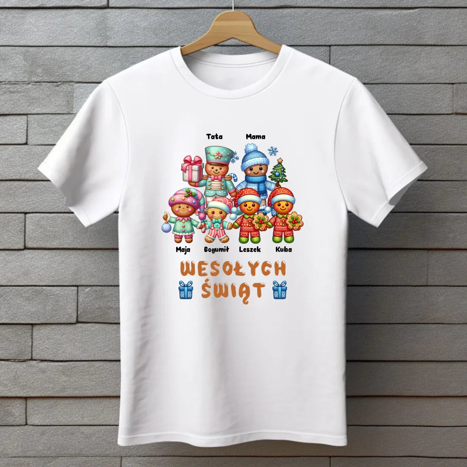 Wesołych Świąt - koszulka, wyjątkowy prezent na Boże Narodzenie dla rodziny