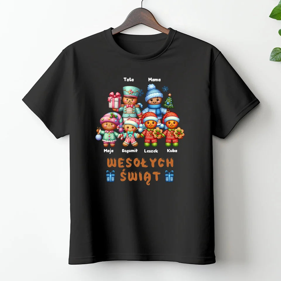Wesołych Świąt - koszulka, wyjątkowy prezent na Boże Narodzenie dla rodziny