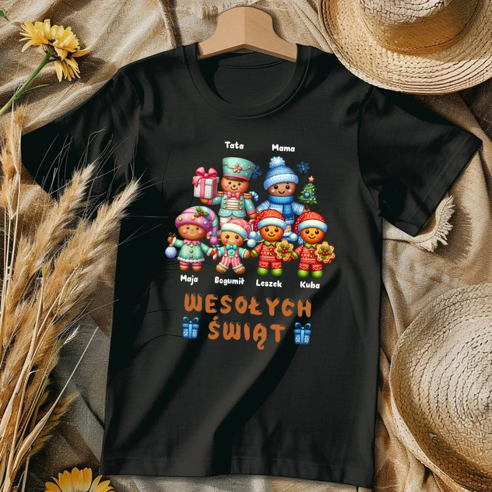 Wesołych Świąt - koszulka, wyjątkowy prezent na Boże Narodzenie dla rodziny