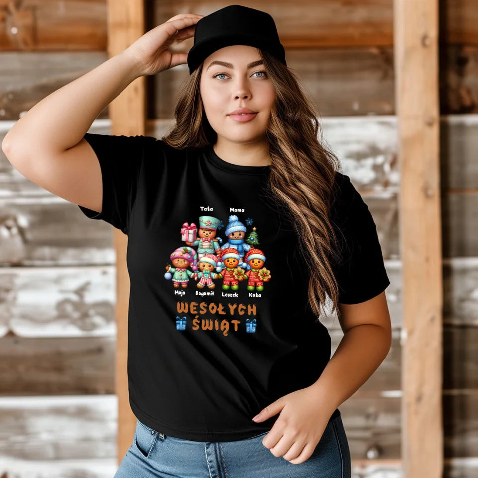 Wesołych Świąt - koszulka, wyjątkowy prezent na Boże Narodzenie dla rodziny