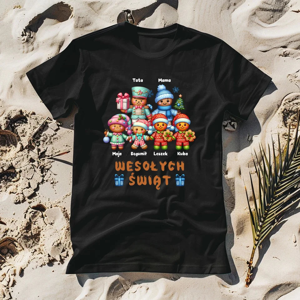 Wesołych Świąt - koszulka, wyjątkowy prezent na Boże Narodzenie dla rodziny