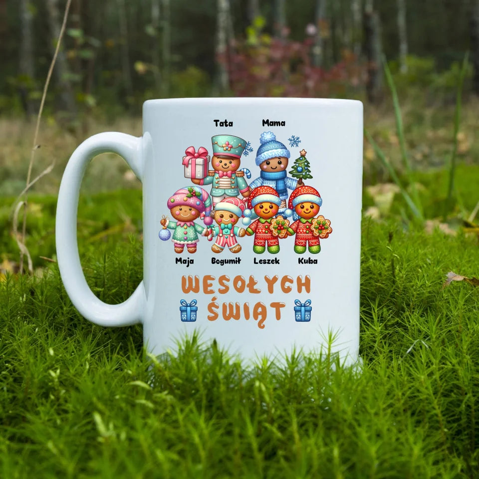 Wesołych Świąt - Kubek, wyjątkowy prezent na Boże Narodzenie dla rodziny