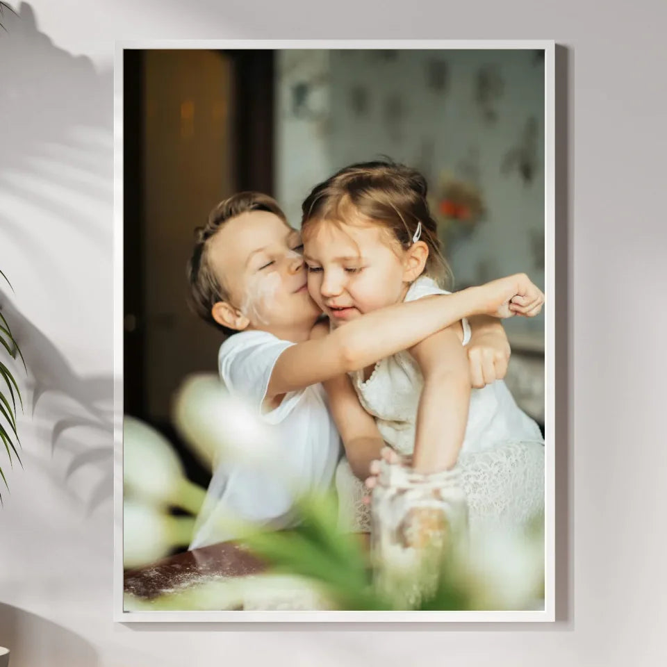 Dzieci - druk na płótnie, spersonalizowany prezent dla rodziny