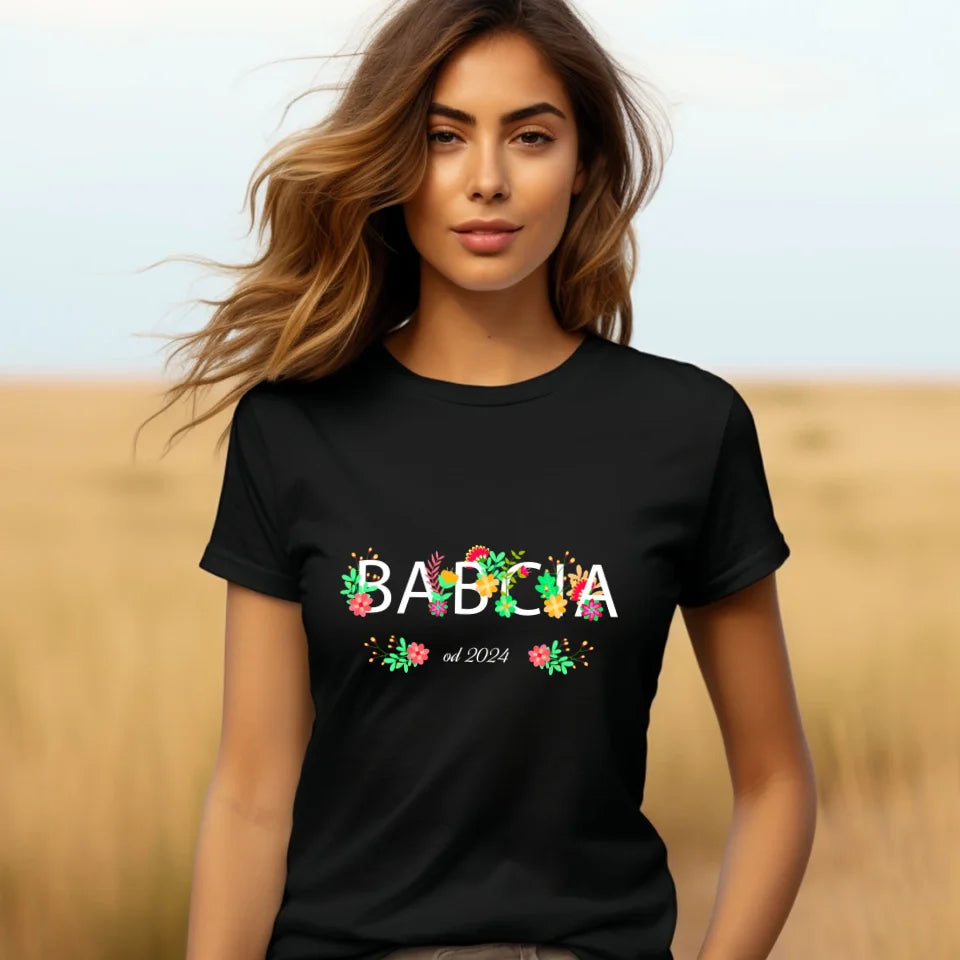 Babcia od - koszulka, wyjątkowy prezent dla babci