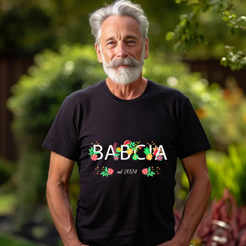 Babcia od - koszulka, wyjątkowy prezent dla babci