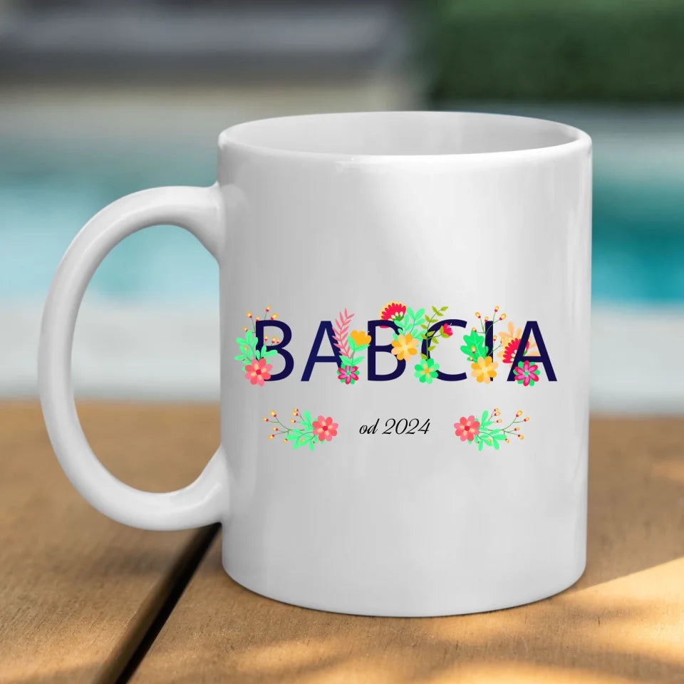 Babcia od - Kubek, wyjątkowy prezent na Boże Narodzenie dla babci