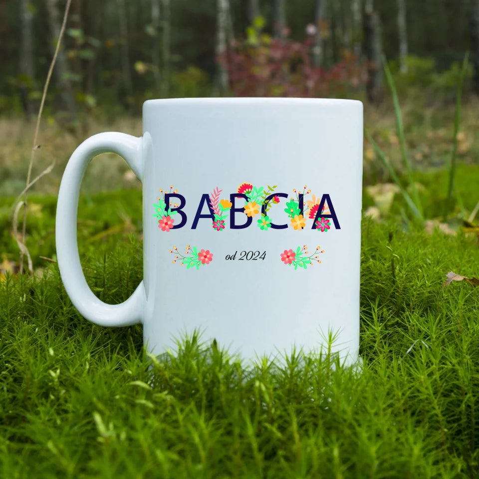 Babcia od - Kubek, wyjątkowy prezent na Boże Narodzenie dla babci