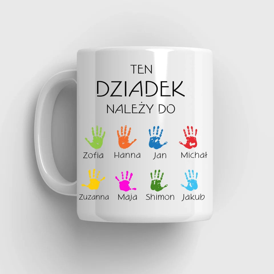 Ten dziadek należy do - kubek, wyjątkowy prezent dla dziadka