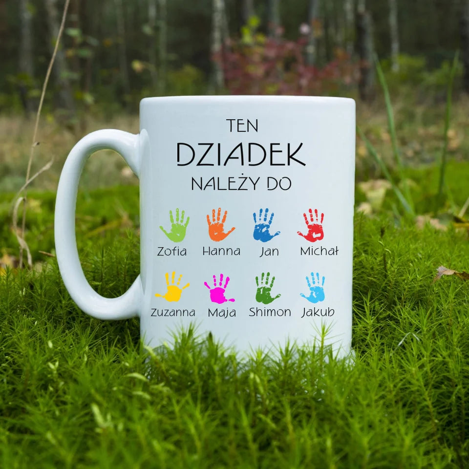 Ten dziadek należy do - kubek, wyjątkowy prezent dla dziadka