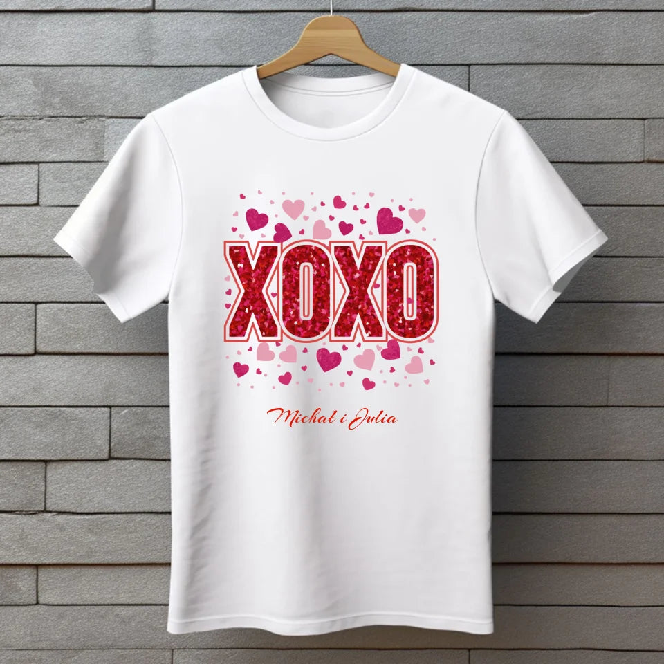 XOXO - koszulka, wyjątkowy prezent dla pary