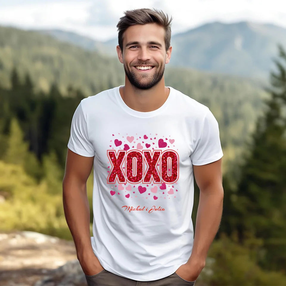 XOXO - koszulka, wyjątkowy prezent dla pary