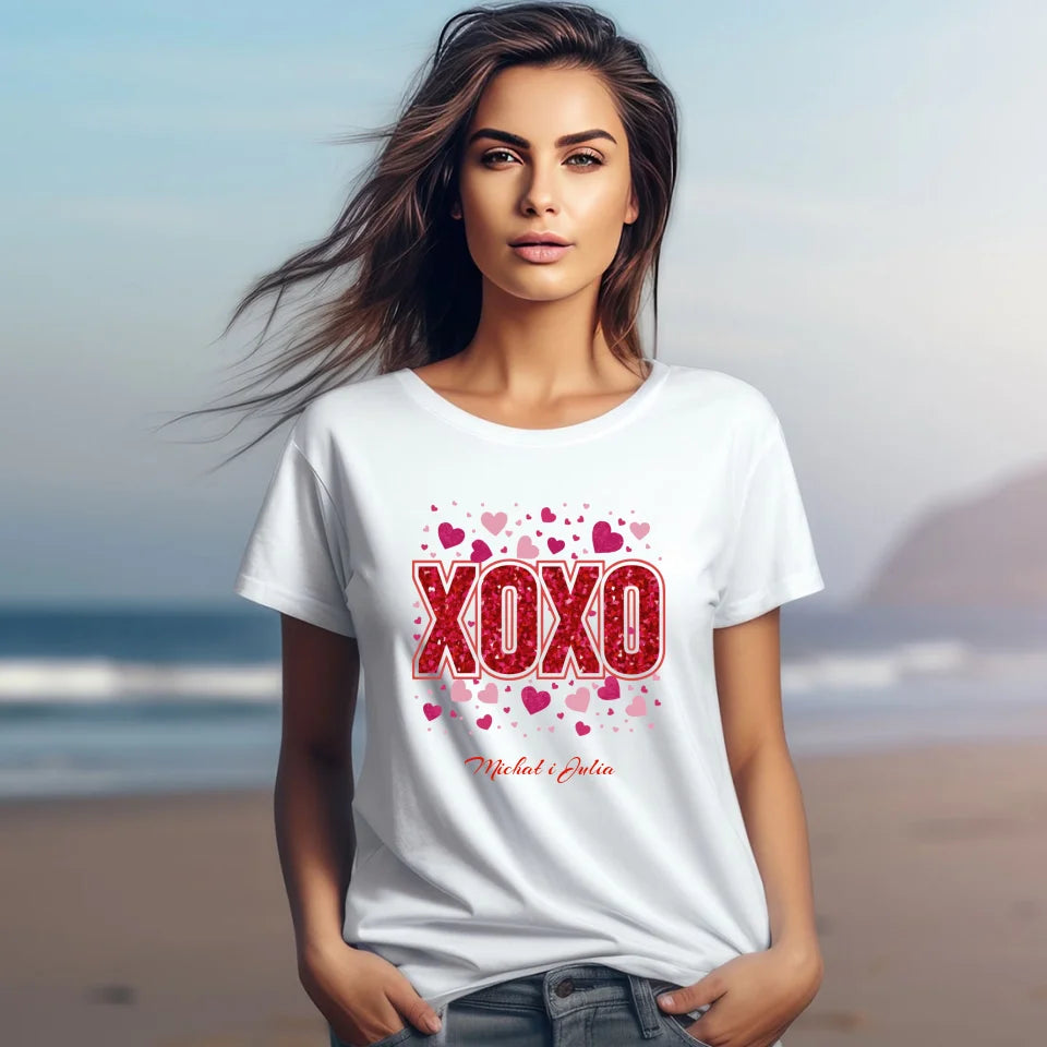 XOXO - koszulka, wyjątkowy prezent dla pary