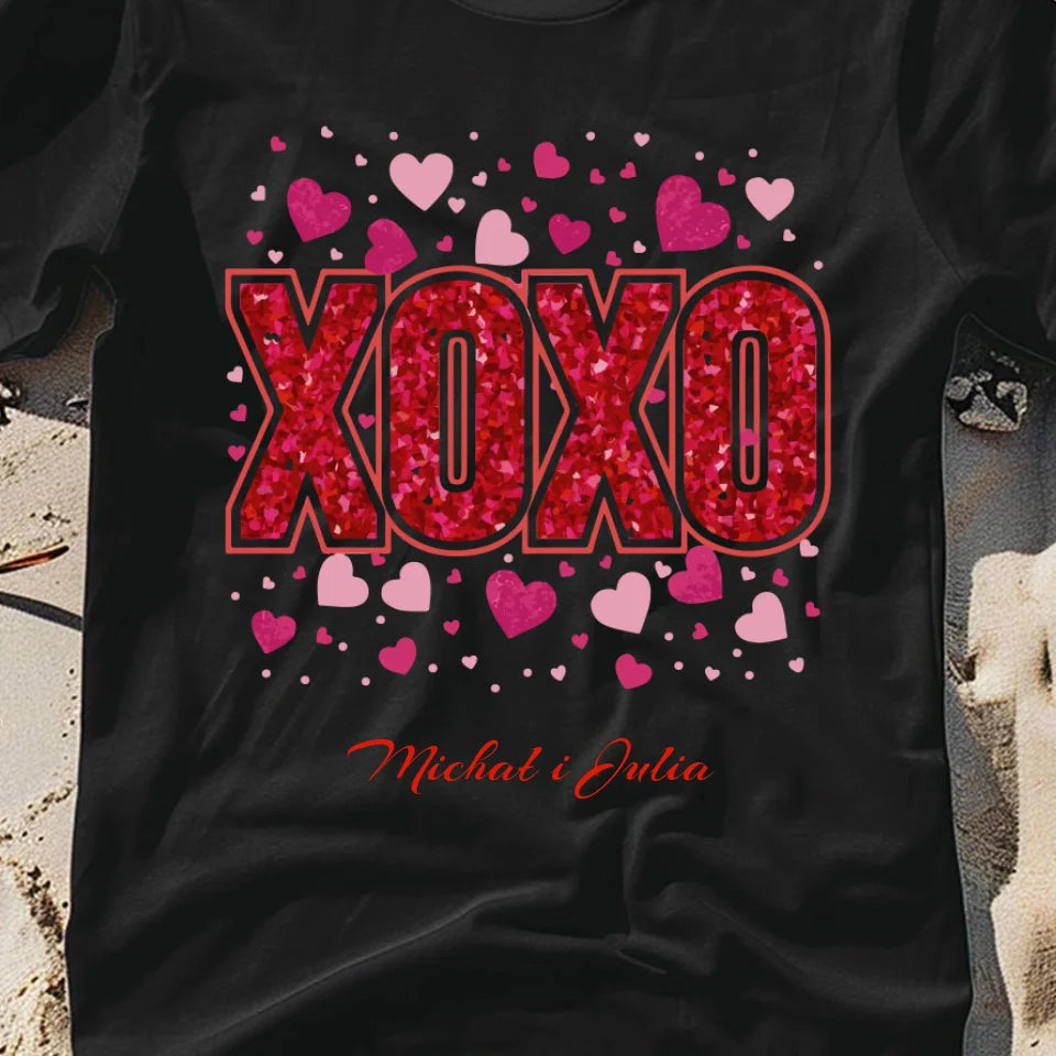 XOXO - koszulka, wyjątkowy prezent dla pary