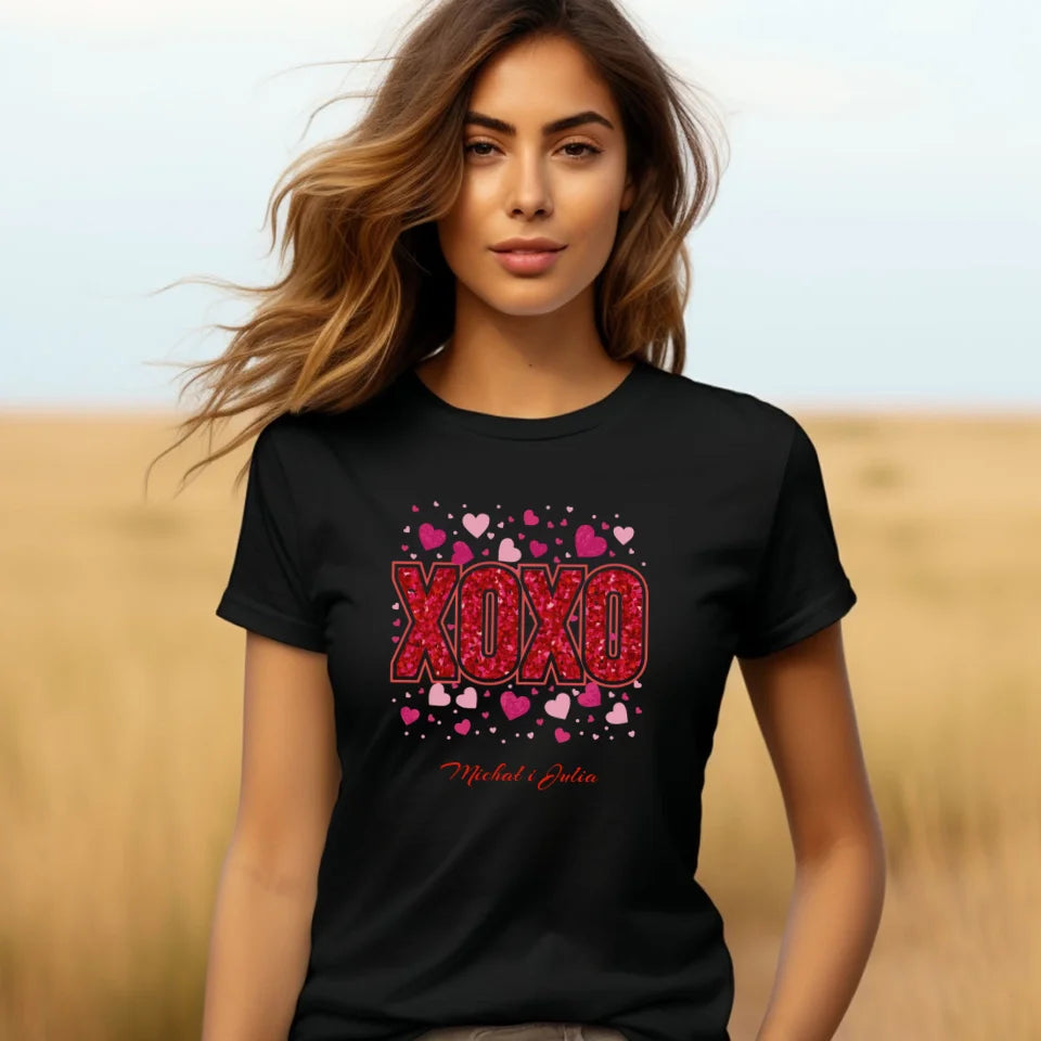XOXO - koszulka, wyjątkowy prezent dla pary
