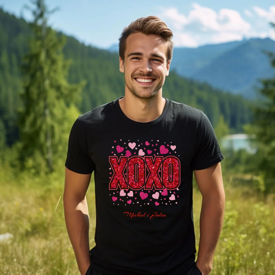 XOXO - koszulka, wyjątkowy prezent dla pary