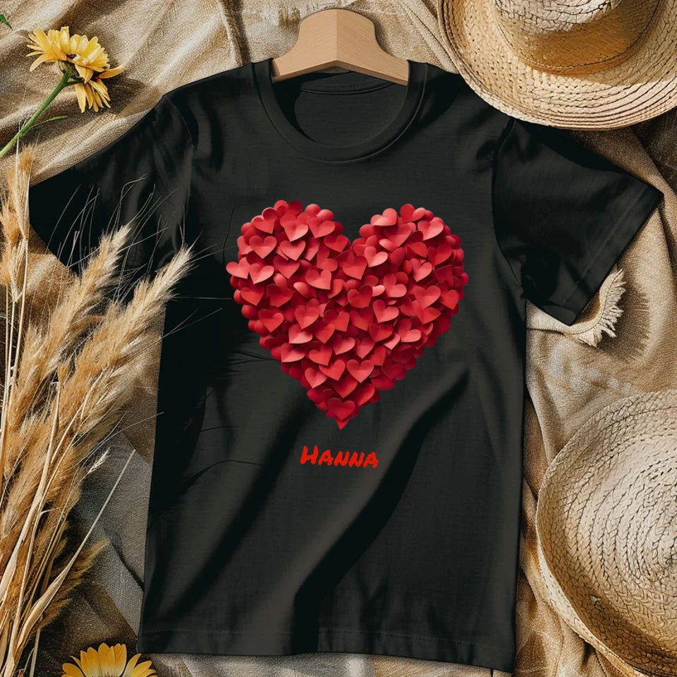 Serce miłości #2 - koszulka, wyjątkowy prezent dla pary