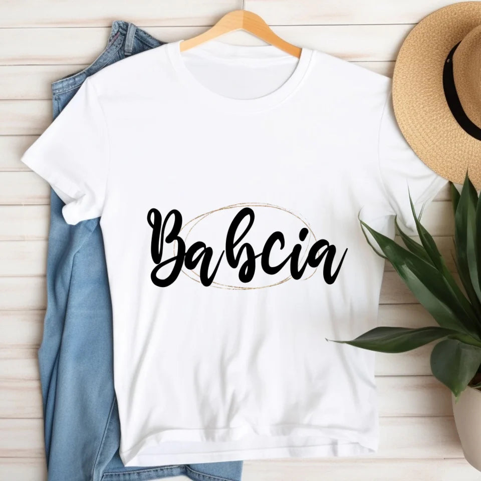 Babcia "Figurka" - koszulka, wyjątkowy prezent