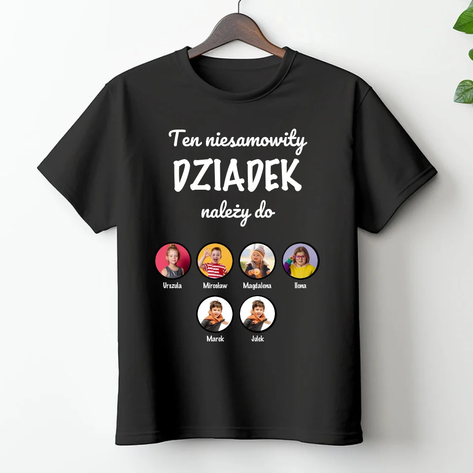 Ten niesamowity DZIADEK należy do - koszulka, wyjątkowy prezent dla dziadka