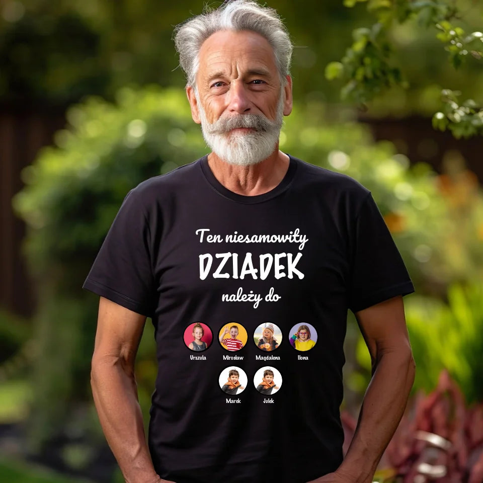 Ten niesamowity DZIADEK należy do - koszulka, wyjątkowy prezent dla dziadka