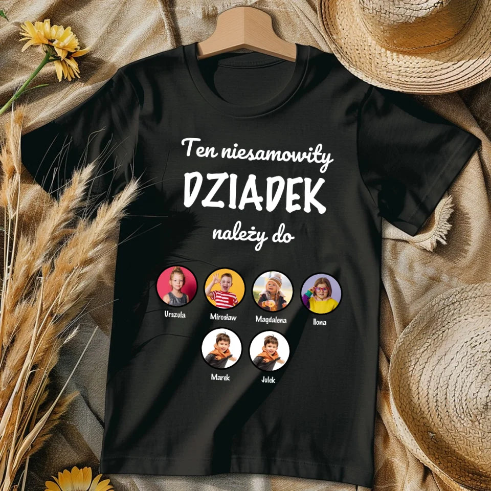 Ten niesamowity DZIADEK należy do - koszulka, wyjątkowy prezent dla dziadka