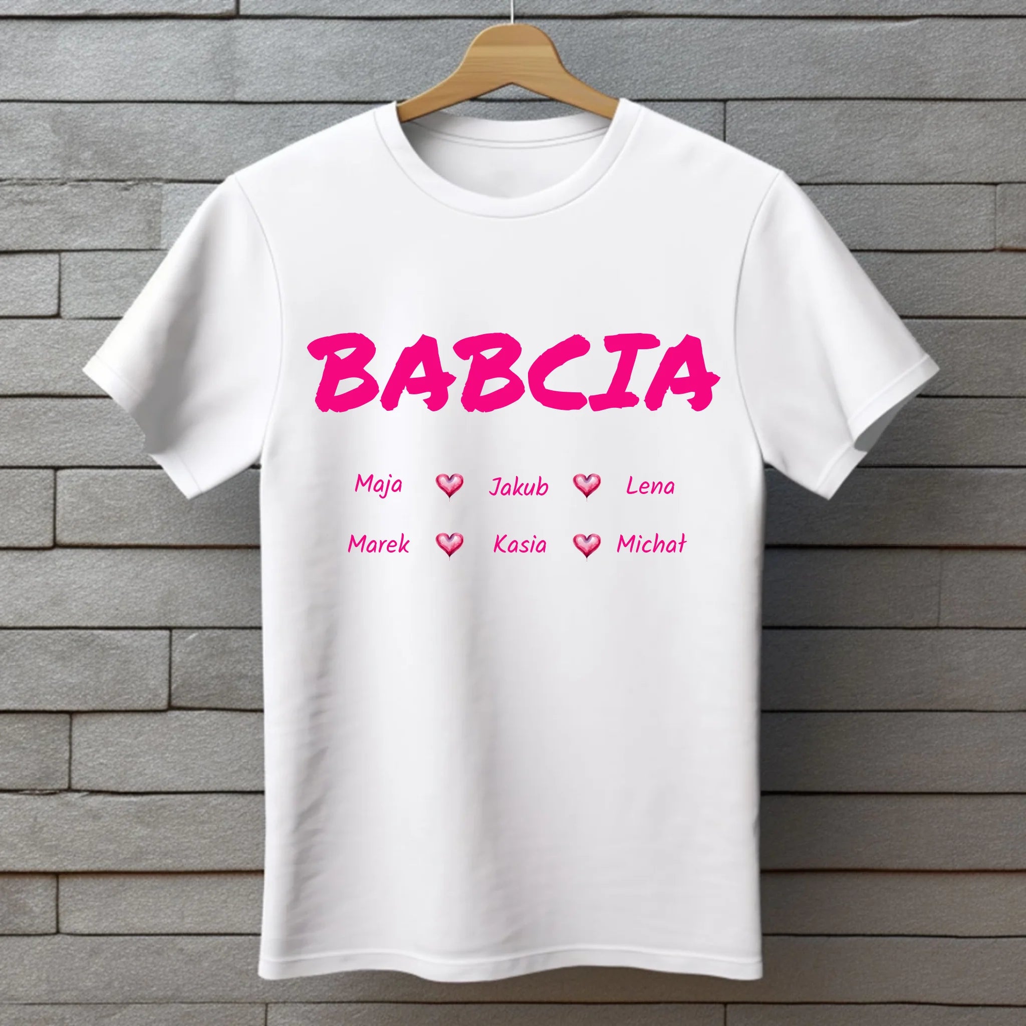 Babcia - koszulka, wyjątkowy prezent dla babci