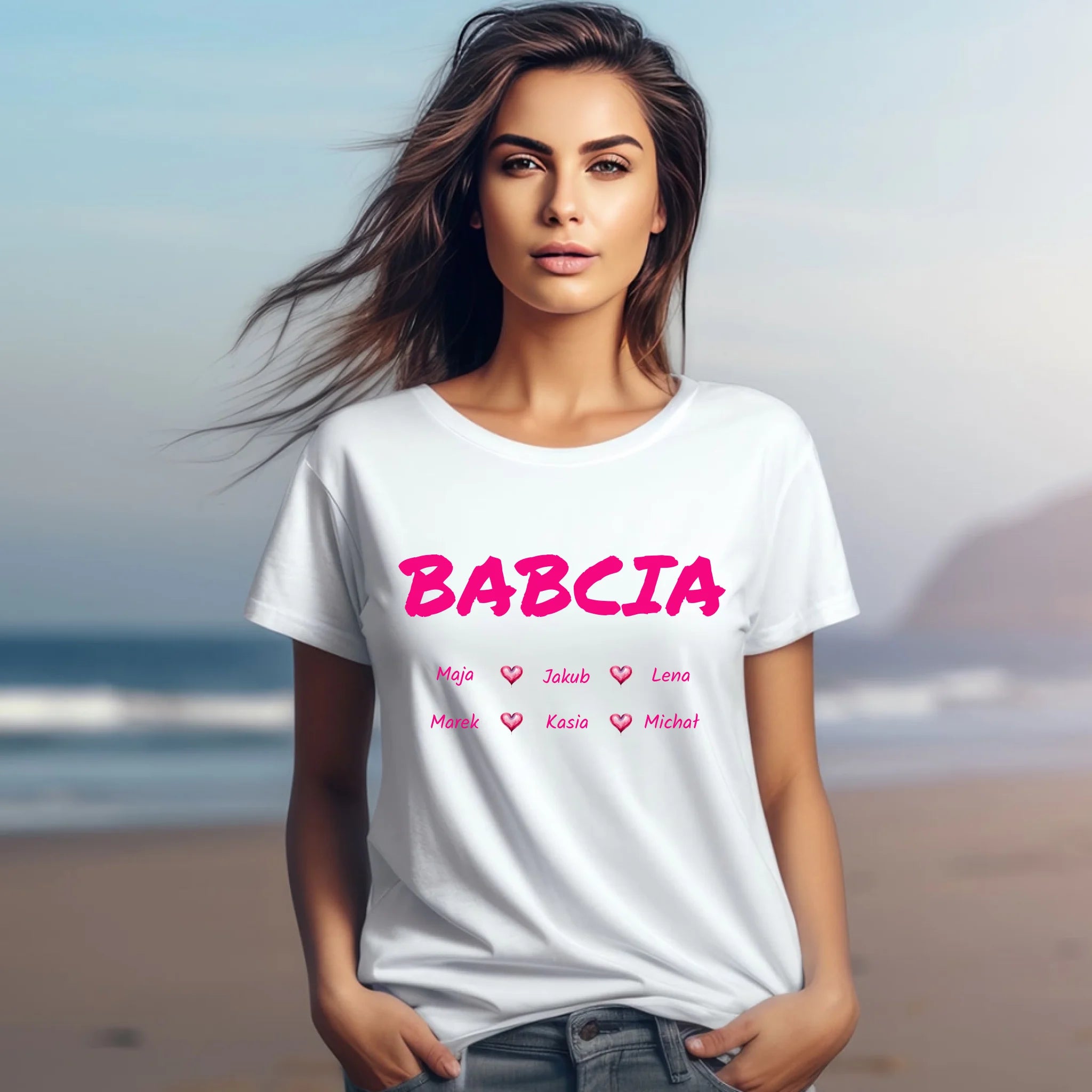 Babcia - koszulka, wyjątkowy prezent dla babci