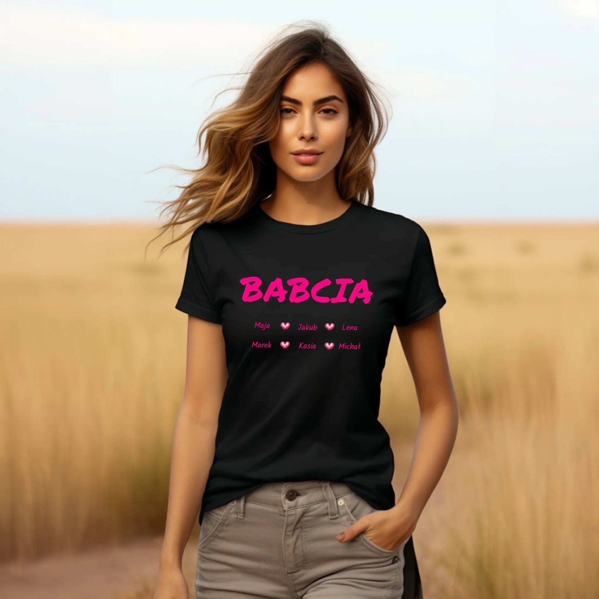 Babcia - koszulka, wyjątkowy prezent dla babci