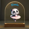 Lampka nocna dla dziecka - Panda baletnica