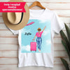Travel Girl - koszulka, wyjątkowy prezent dla dziewczyny, przyjaciółki, kobiety