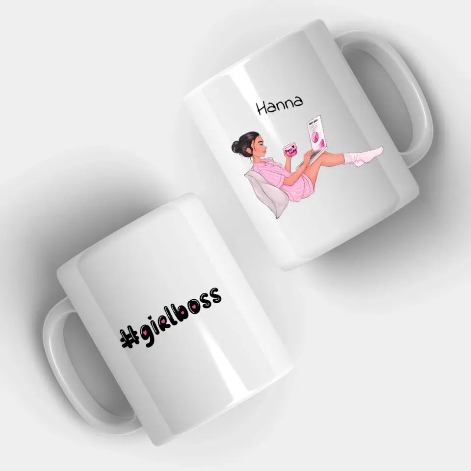 Girl Boss  - Kubek dla dziewczyny, przyjaciółki, girl boss