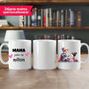 Supermama i dzieci - Kubek, wyjątkowy prezent dla mamy