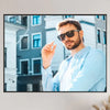 Zdjęcie mężczyzny - druk na płótnie, spersonalizowany prezent dla mężczyzny