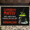 Mata na Halloween #2 - Spersonalizowany dywanik pod drzwi